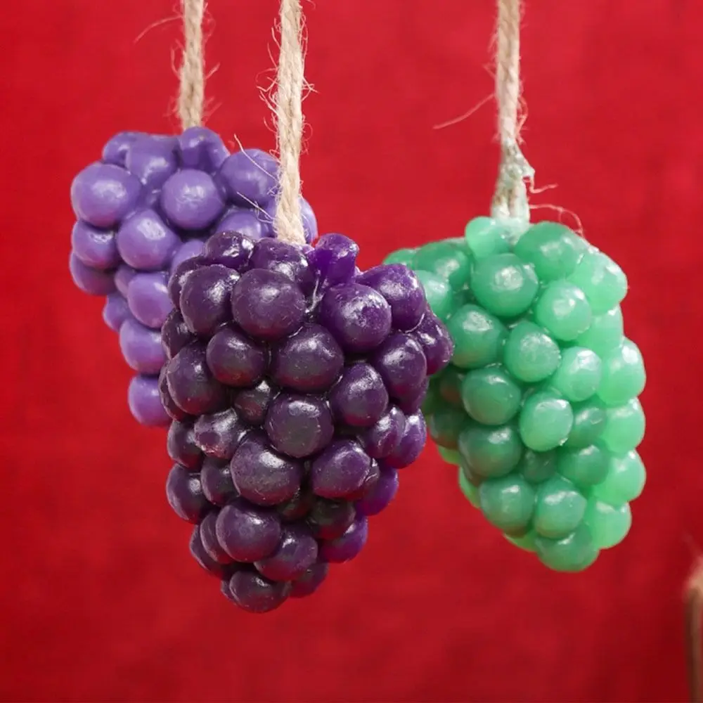 

Gifts Simulation Handcrafted Grapes Soap DIY Portable Cold Process Soaps Multi-function Cleaning Tools Artisan Soaps Handmade