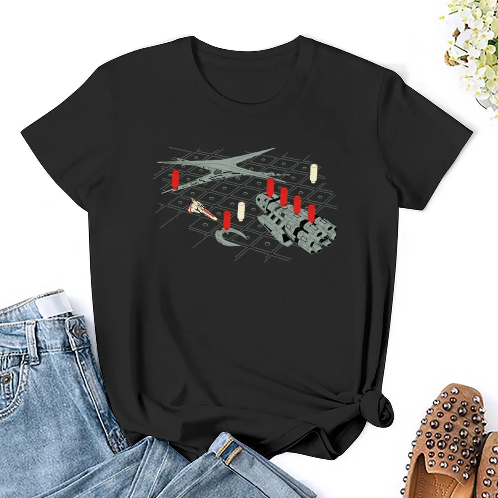 You Sunk My Battlestar T-Shirt blanks aesthetic clothes t shirt for Women