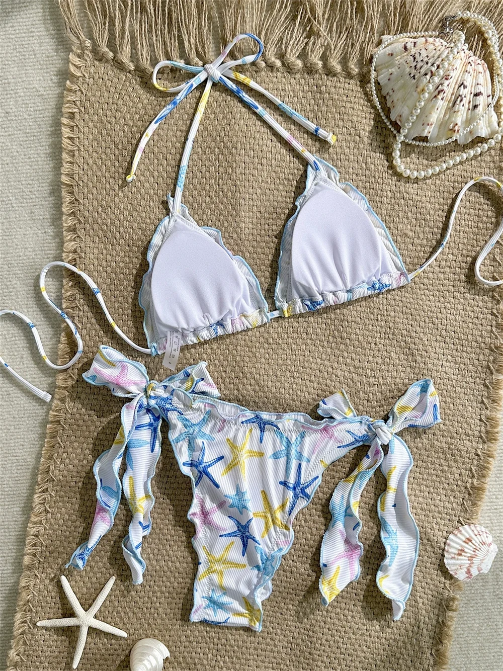 Kawaii-Print-Bikini mit Seeste – Thong Bikini Women Bewertung und Preis