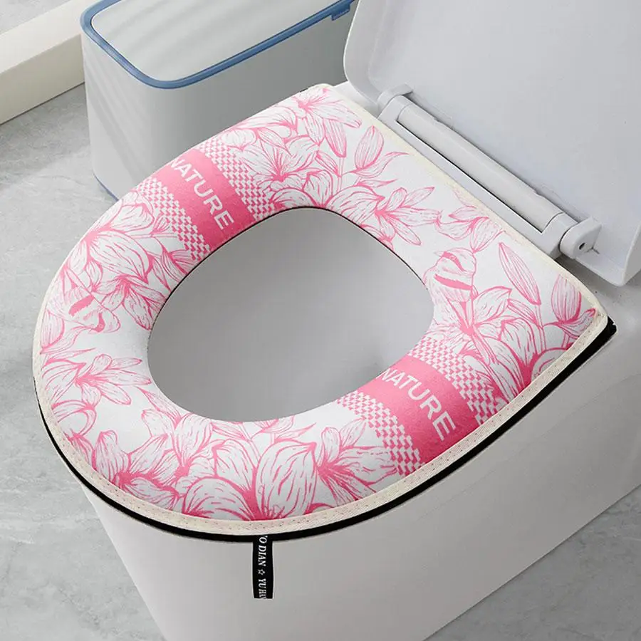 1pc Summer Toilet Seat Cover, Breathable & Cooling, Waterpro