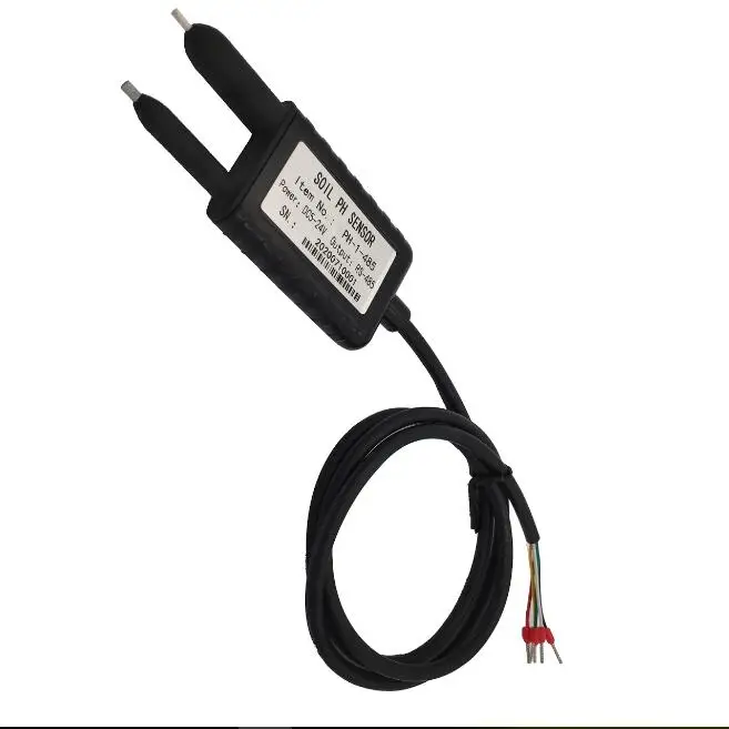 2026 Manufacturer Sourced IoT High Accuracy Smart Agriculture Soil Measuring Instrument Modbus RS485 4-20mA 0-5V Soil PH Sensor