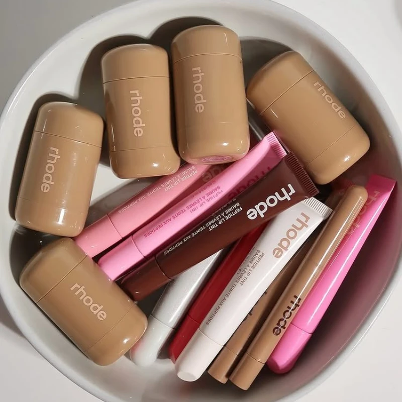 9色メイクチークブラッシュクリームブラッシャースティックリップグロスiPhone用スマホケーストーストサルティタンラズベリーエスプレッソリップスティックINS