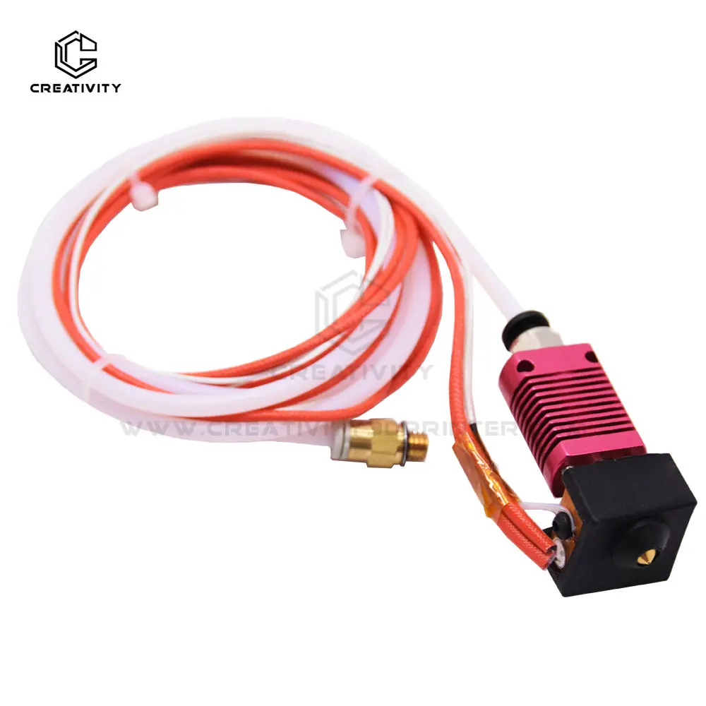 Accessori per stampante 3D Ender3 V2 CR10 Hotend Calzini in silicone Gola MK8 Ugello da 0,4 mm Blocco riscaldante Termistore Asta riscaldante