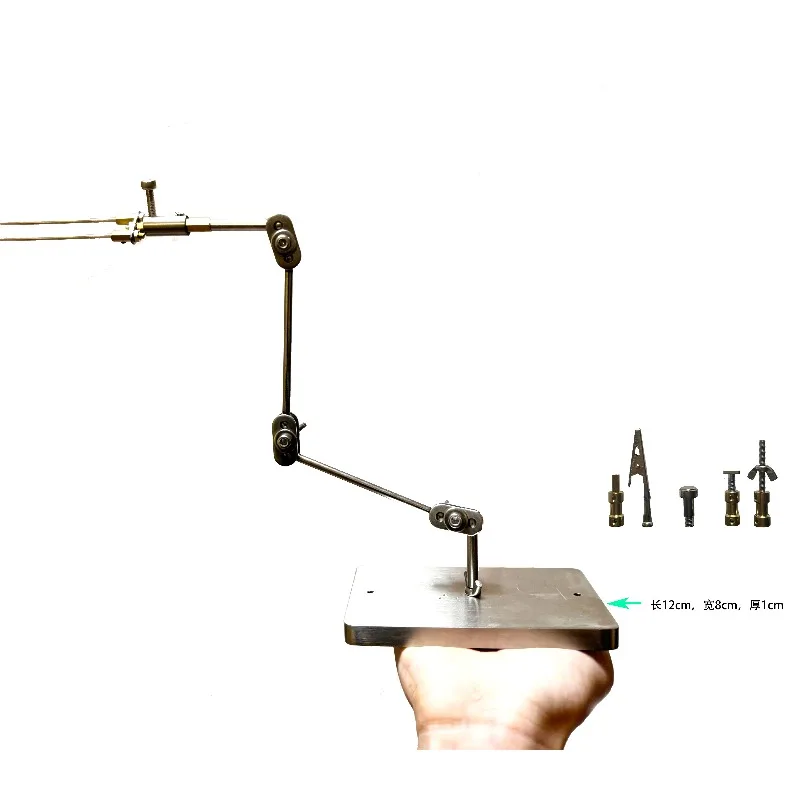 

Hard Double Steel Tips Stainless Steel Stand For Stop Motion Animation Multi-Subject Shooting