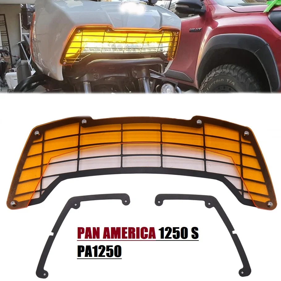 Headlight Protector Grille Guard Grill Protection Cover For Harley Pan America 1250 S RA1250 PA1250 S 2021 2022