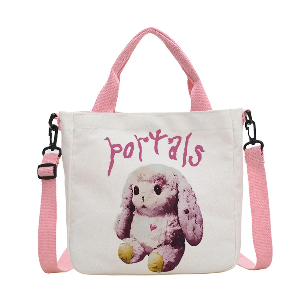 Melanie Matinez tote bag shopping canvas  y2k foldable totebag woman