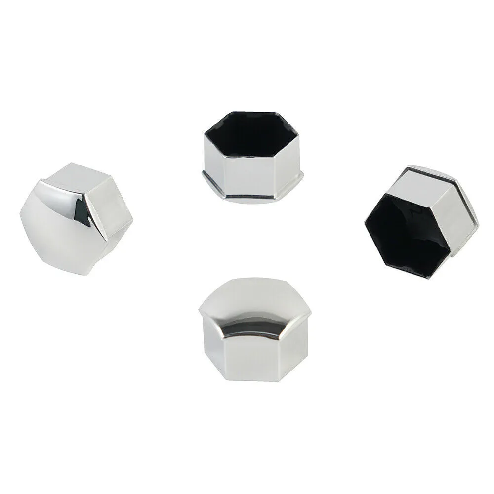 20Pcs Wheel Lug Nut Cap Covers Trim For Tesla Model 3 for Model S for Model Y 18x24mm ABS Silver Plating Accessories