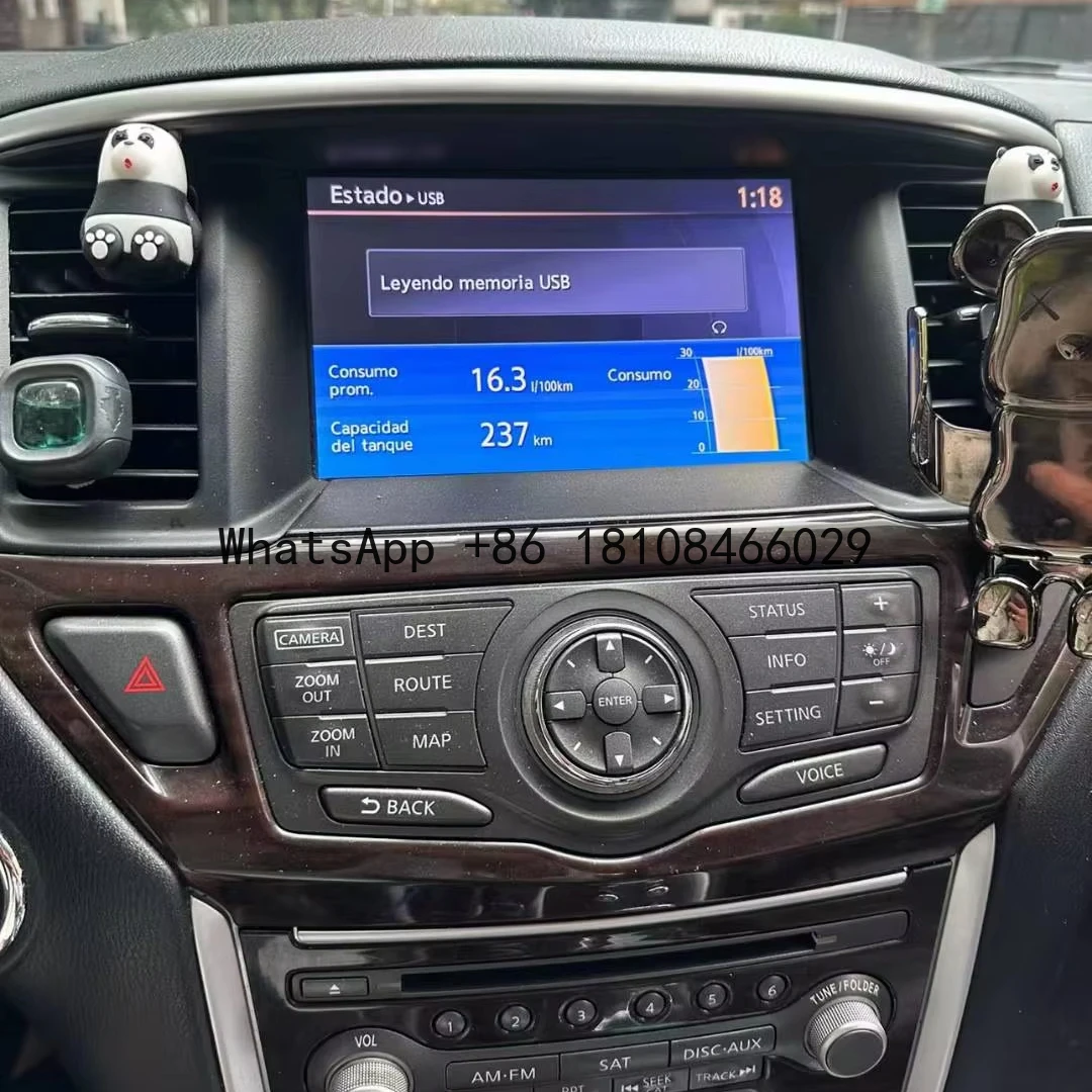 

12.3 Inch Android Radio GPS Navigation Touch Screen for DVD Player Carplay Dashboard Placement DSP for Nissan Pathfinder 2016-20