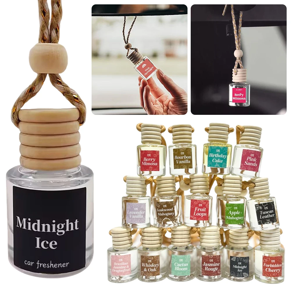 

Car Hanging Perfumes Pendant Portable Hanging Aromas Diffuser Present For Women Men