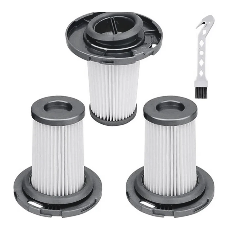 

B89B-3 Pcs ZR009005 HEPA Filters With Cleaning Brush For Rowenta X-Force Flex 8.60 Cordless Vacuum Cleaner Accessories