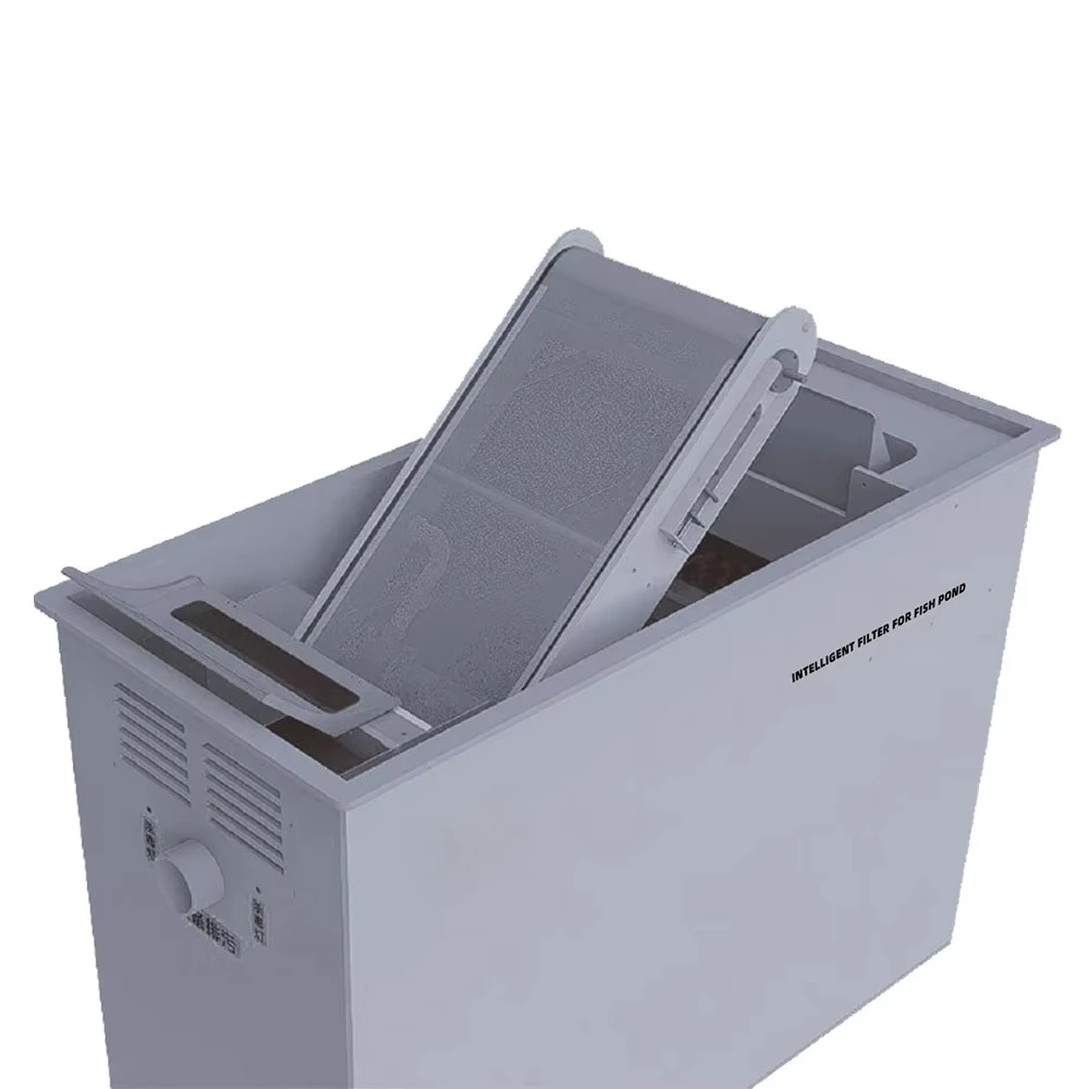 Crawler Type Pond Filter with Modular Media Rapid Water Quality Setup, High Stability, Ideal for Koi & Garden Ponds