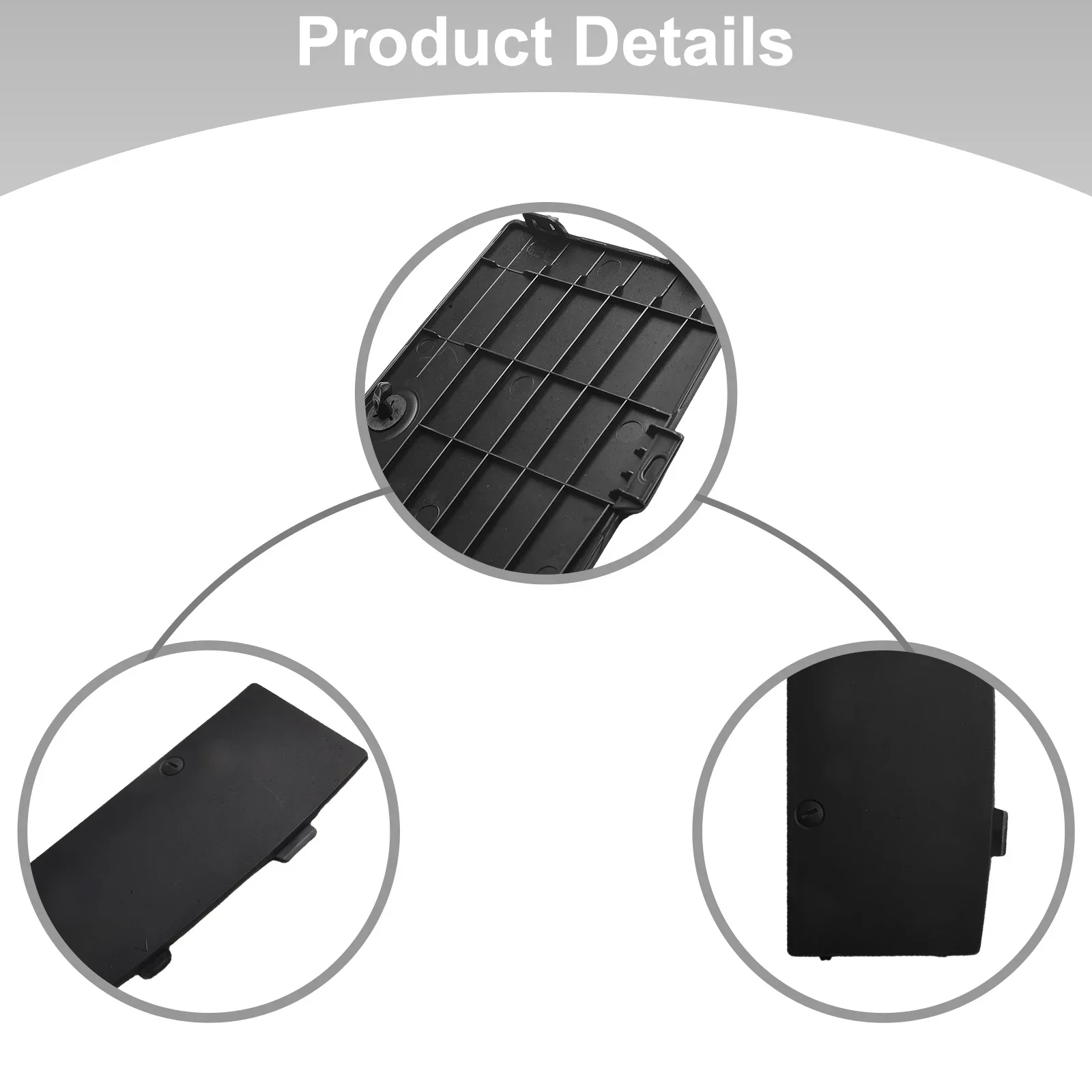 Auto Achterbumper Trekhaak Cap Cover Voor Tesla Voor Model 3 2017-2022 113541200 Een directe vervangende auto-accessoires