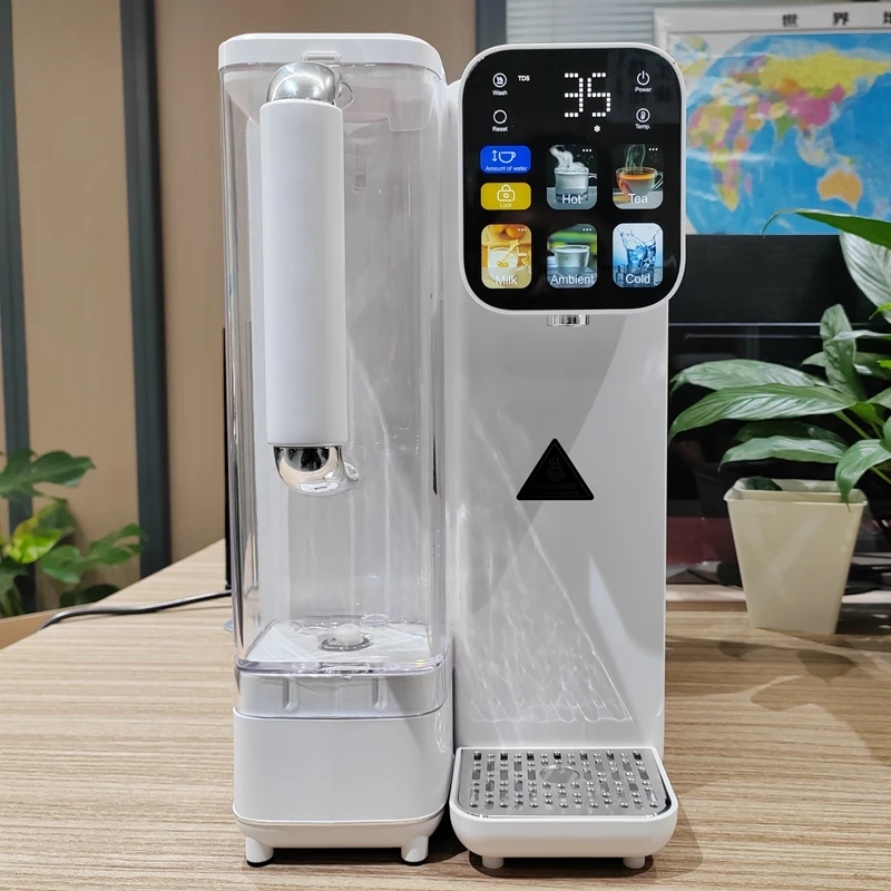 

YYHC-Household Smart Desktop Water Purifier Dispenser RO System Drinking Water Dispenser Hot Cold water purifier