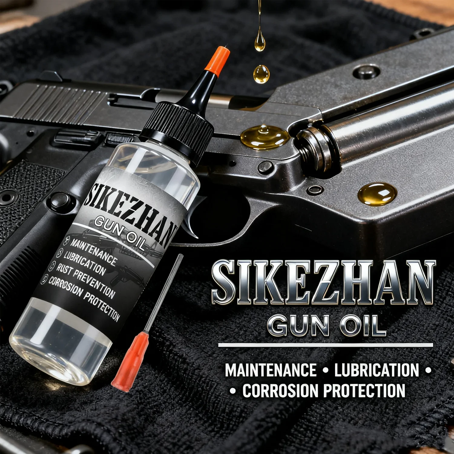 Universal Gun Oil CLP Cleaner Lubricant Protectant Anti-Rust for Rifle Pistol Shotgun Airsoft Hunting Accessories Maintenance