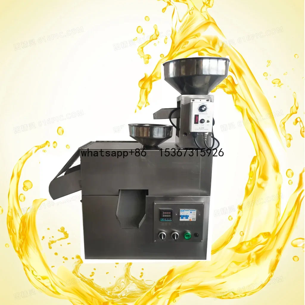 Hot Press Screw Oil Press Machine HJ-P52 Sesame Sunflower Rapeseed oil pressers oil extractor