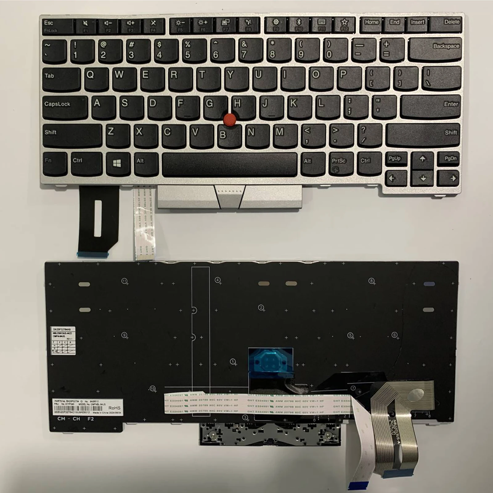 Laptop keyboard US Layout for Lenovo Thinkpad E495 T480S E480 E485 E490 T490 T495 L390