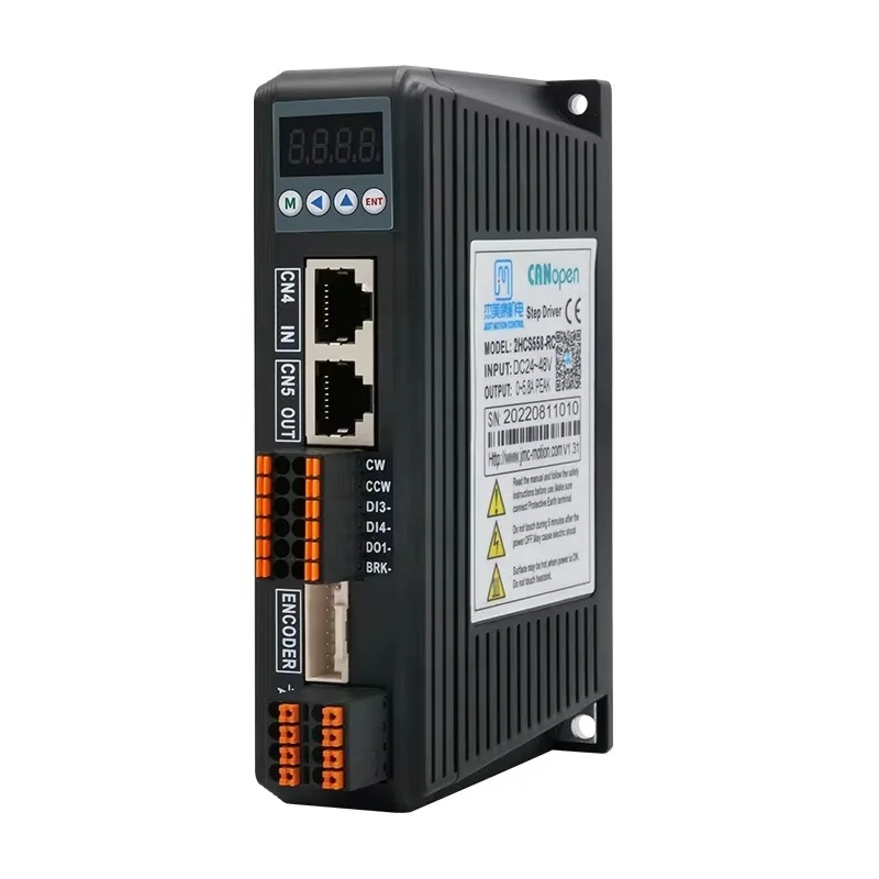 2HCS558-RC Rs485 Closed Loop Driver With Encode Hybrid Servo Motor Driver Digital Canopen Bus Control Stepper Drive