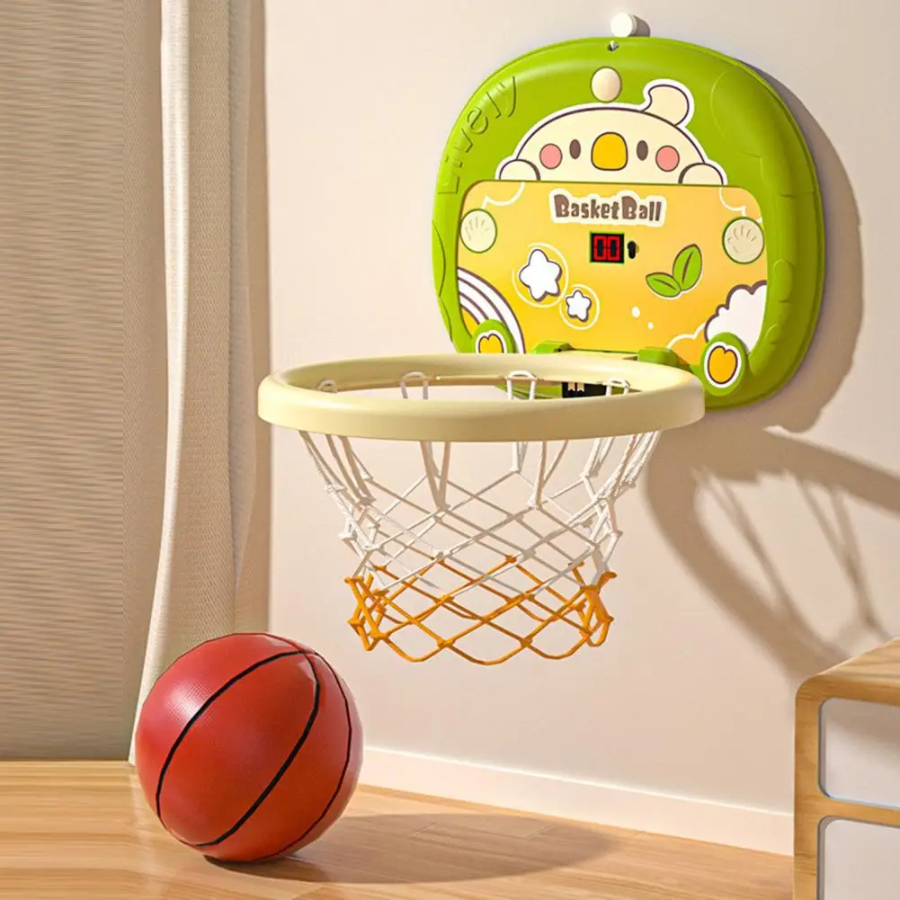 Jouet de basket-ball d'intérieur pour enfants, jouets de cerceau de basket-ball pour enfants, effets sonores amusants pour les tout-petits, cadeaux pour garçons, support de basket-ball pour enfants