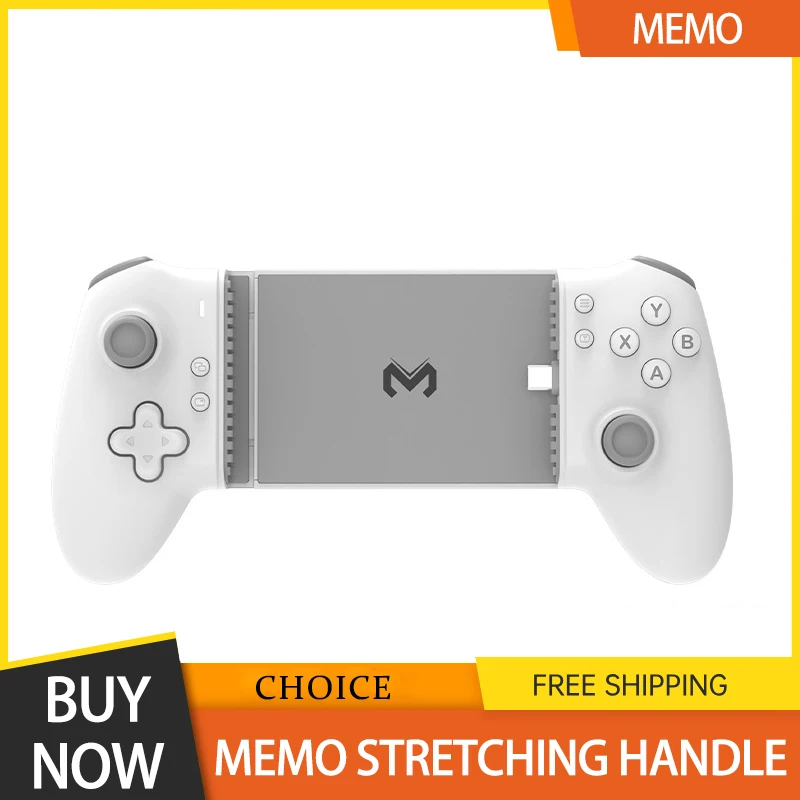 Memo Dual Stretching Handle S3 Dual Mode Mobile Version Tablet Type-C Interface Hall Trigger Joystick Supports Android And Apple