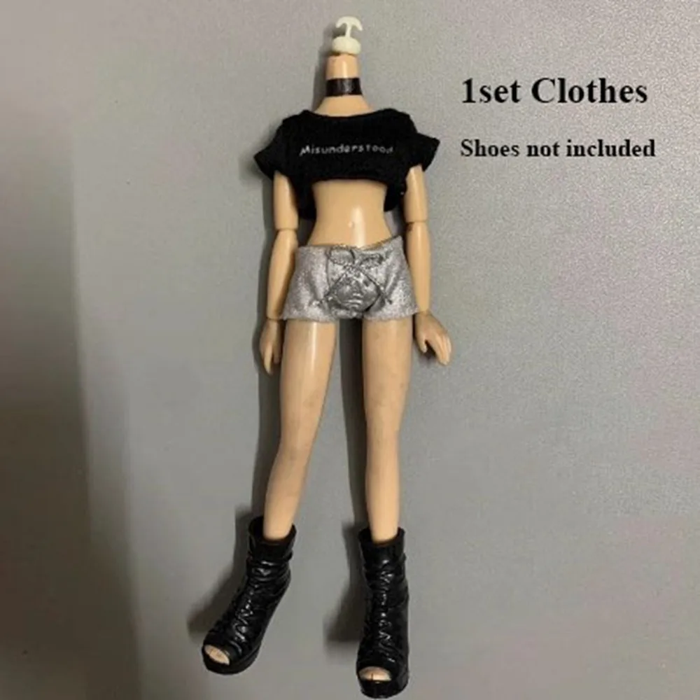 

Fashion Doll Dresses Clothes Casual Wears Cute Doll Outfit Skirt DIY Accessories Kids Toys for 1/6 BJD 27~28cm Doll