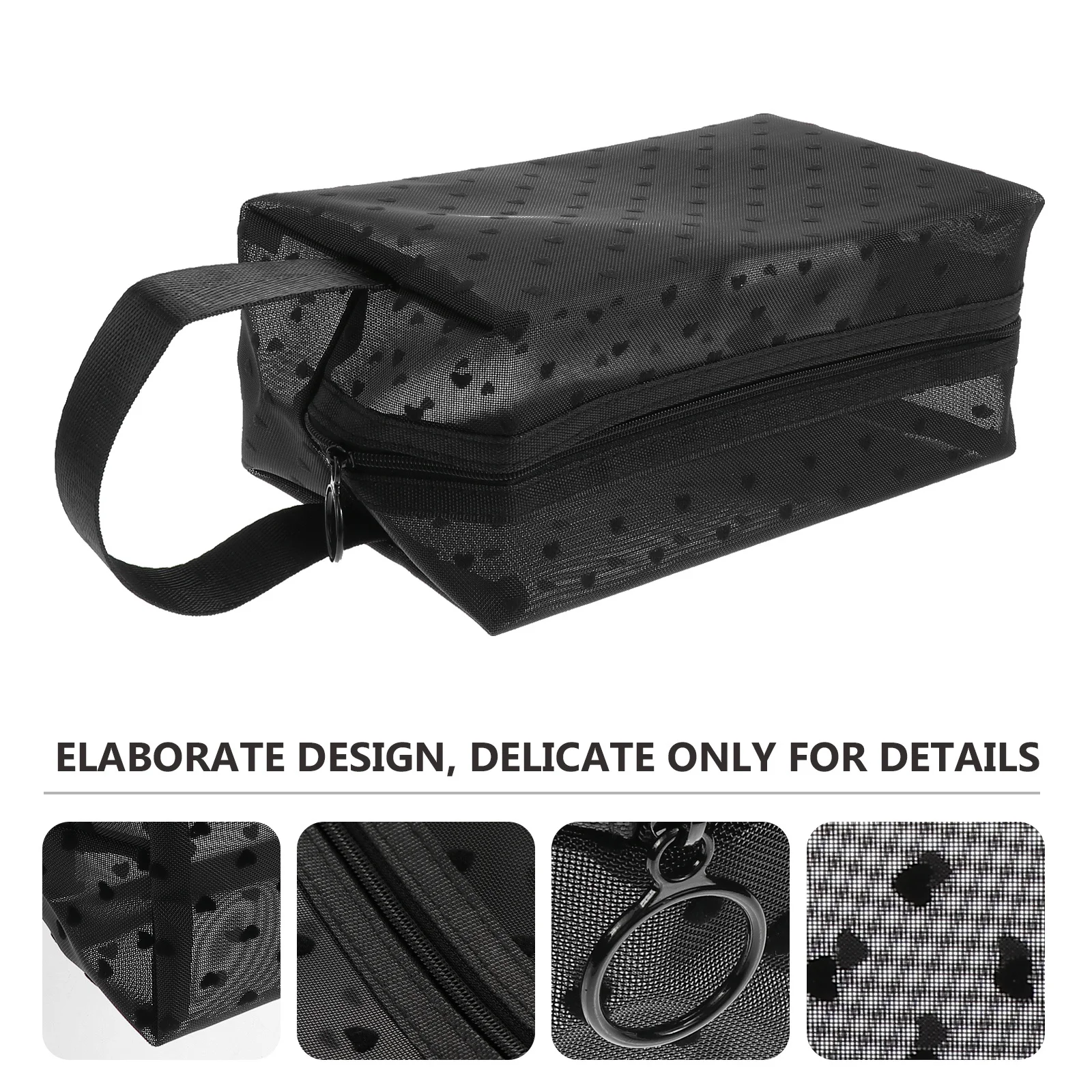 

1Pcs Makeup Bag Portable Travel Toiletry Organizer Lightweight Storage Pouch for Women Outdoor Use Makeup Pouch