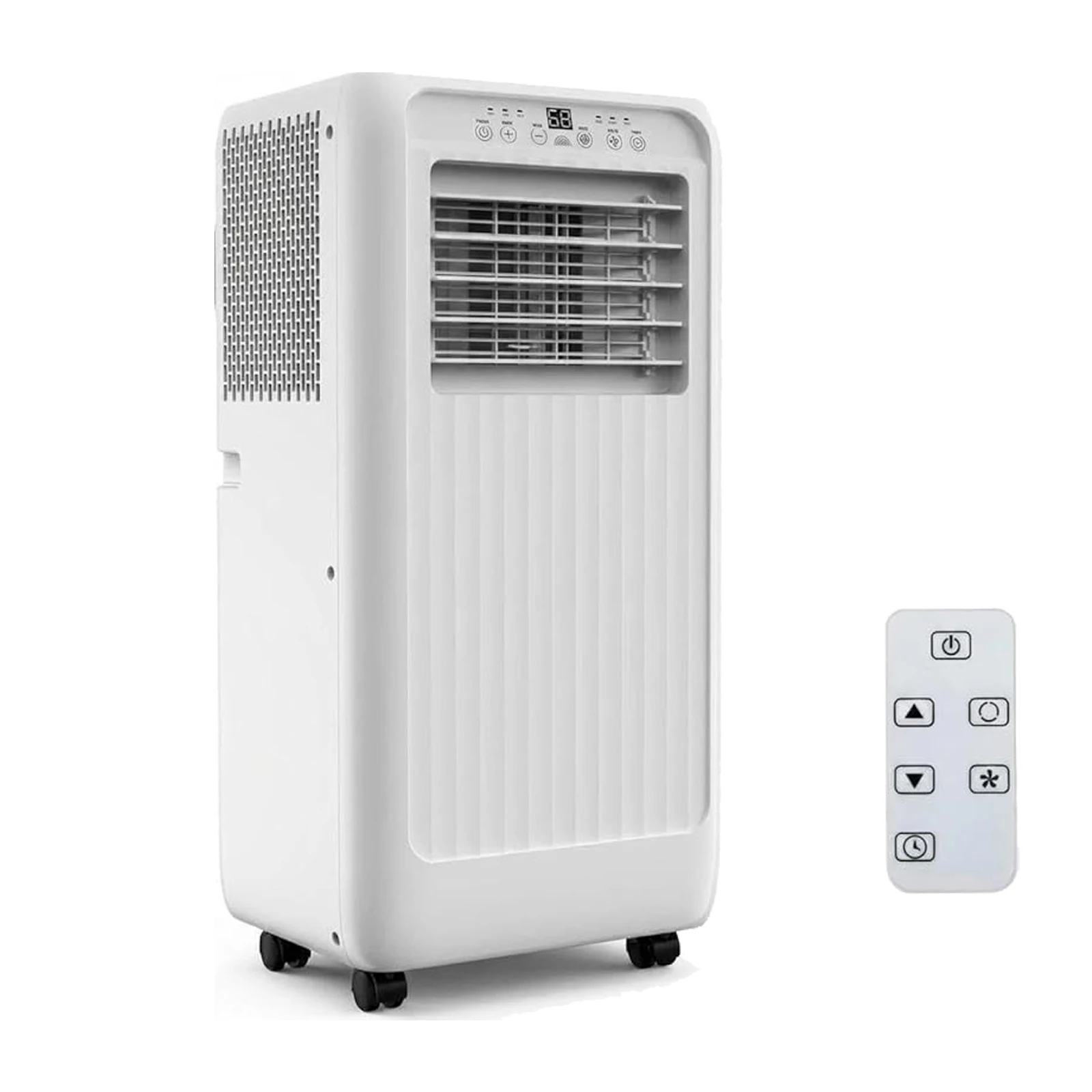 

Портативные кондиционеры мощностью 10 000 BTU, портативный кондиционер 4-в-1 для помещений площадью до 450 кв. футов. 115 В с дистанционным управлением, таймер на 1-24 часа