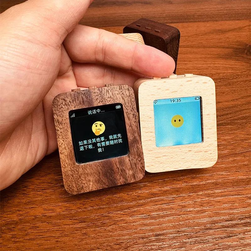 Xiaozhi AI Robot ESP32 Development Board with Artificial Intelligence Conversation, Walnut Shell, Xiaozhi AI Combination Kit