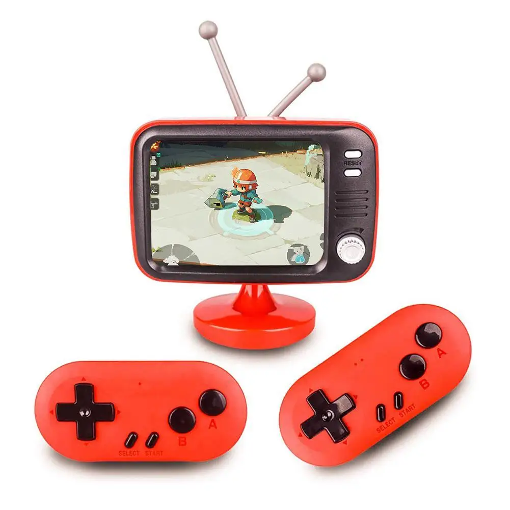 1 Set Retro Wireless Video Game Console Two-player Classic Television Game Console Wireless Controllers Gaming Accessories