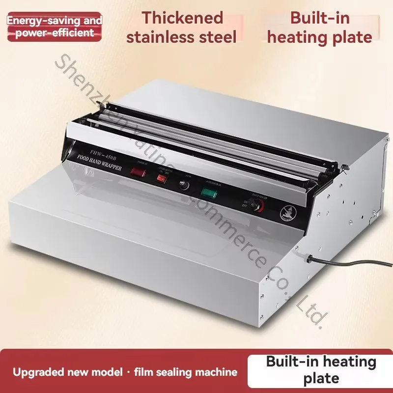 Commercial Fruit Plastic Wrap Packaging Machine Sealing Wrap Baler Sealing Wrap Baler Laminating Commercial Cutter