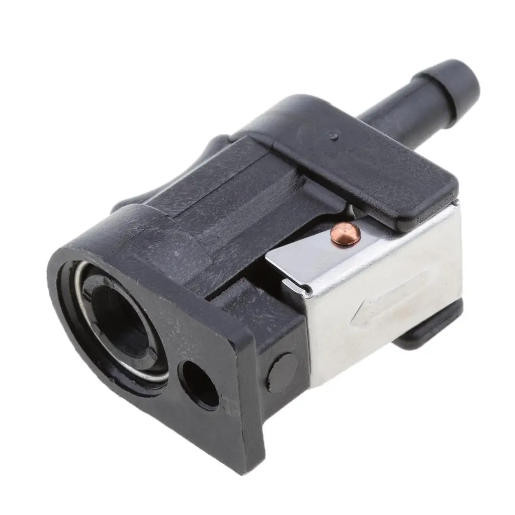Fuel Hose / Line Connector Fitting for Yamaha Outboard Motor 6mm 5/16 Inch, Engine Side Auto Replacement Parts