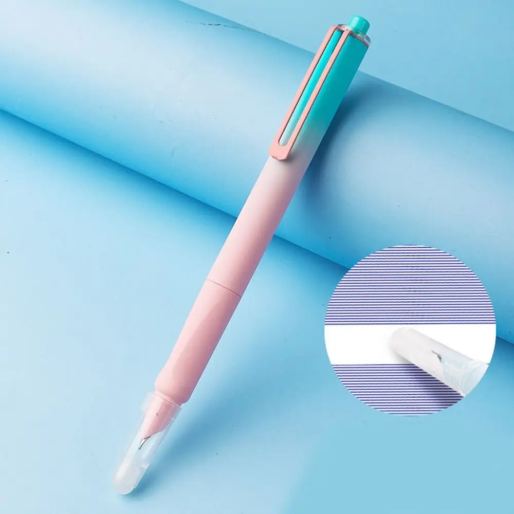 

Сменная капсула с чернилами, термостираемая ручка-фонтан, волшебная ручка с ластиком, корректирующая осанку, нажимная ручка-фонтан с градиентом