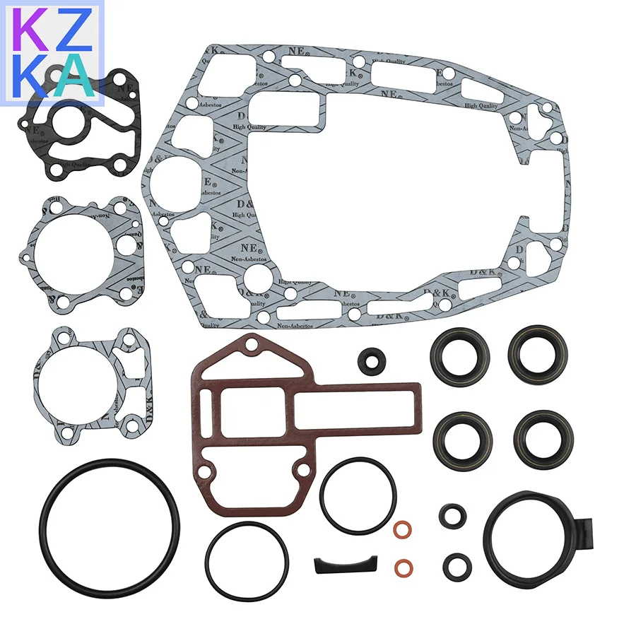 Lower Unit Gasket Kit 688-W0001-22 For Yamaha Outboard Engine 1999-2010 75-90HP 4 stroke (R157) 688-w0001-20 688-W0001-22-00