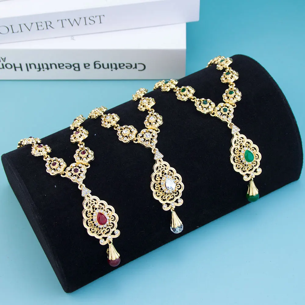 Sautoir en or Raffinement Mon Expérience avec ce Collier Marocain qui Tout Change à mon Mariage