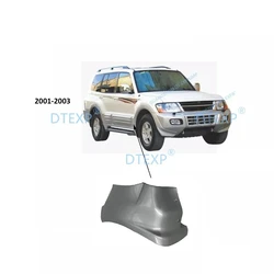 1 Piece Front Wheel Rear Mudguard for Pajero V73 Front Bumper Board for Montero 2000-2003 V75 V77 Mr520209 for Shogun 5 Doors