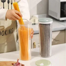 Noodle Jar Sealed Household Food Jar Grain Storage Box Transparent Moistureproof Storage Jar Kitchen Pasta Rice BeanFood Storage
