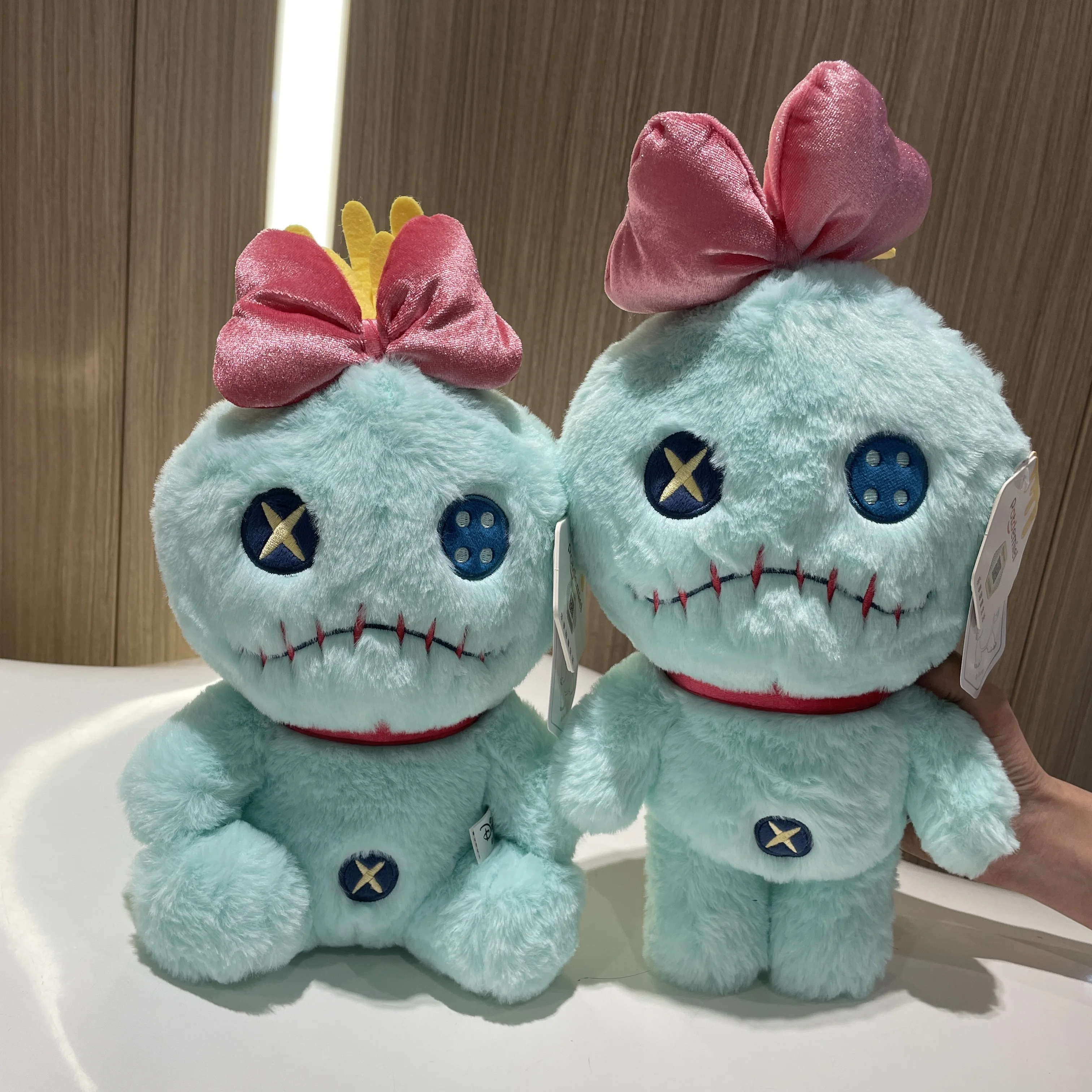 

High quality 100% Genuine Stitch 8Kinds Lilo & Stitch Scrump Angel Cartoon Plush Toy Doll Children Toy Birthday Gift Hot Sale
