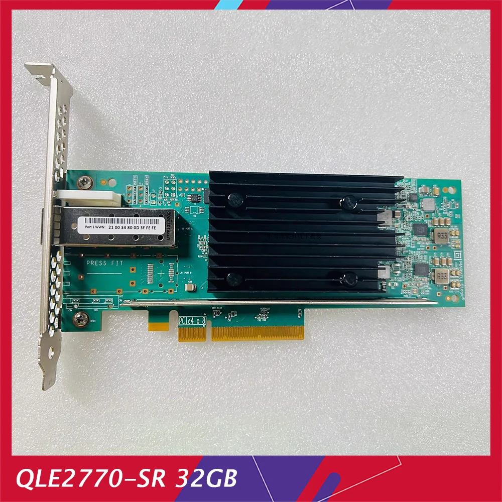 QLE2770 For Qlogic QLE2770-SR 32Gb Single Port HBA Fibre Optic Card Memory Card