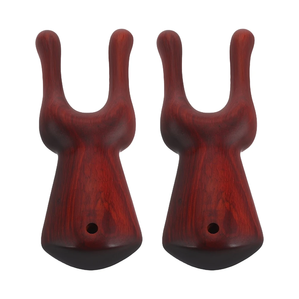 

2pcs Wood Massage Tools Handheld Face Nose Massager Acupoint Scraper Meridians Wooden Facial Massager Portable Durable