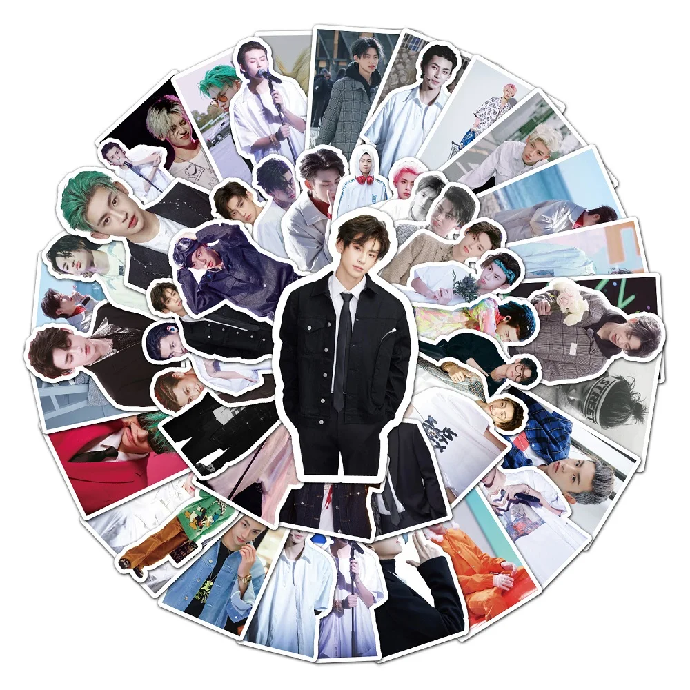 

50 шт., периферийные наклейки с красивым персонажем, украшения для велосипеда, компьютера, багажа, чехол для телефона, настольный мотоцикл, скейтборд