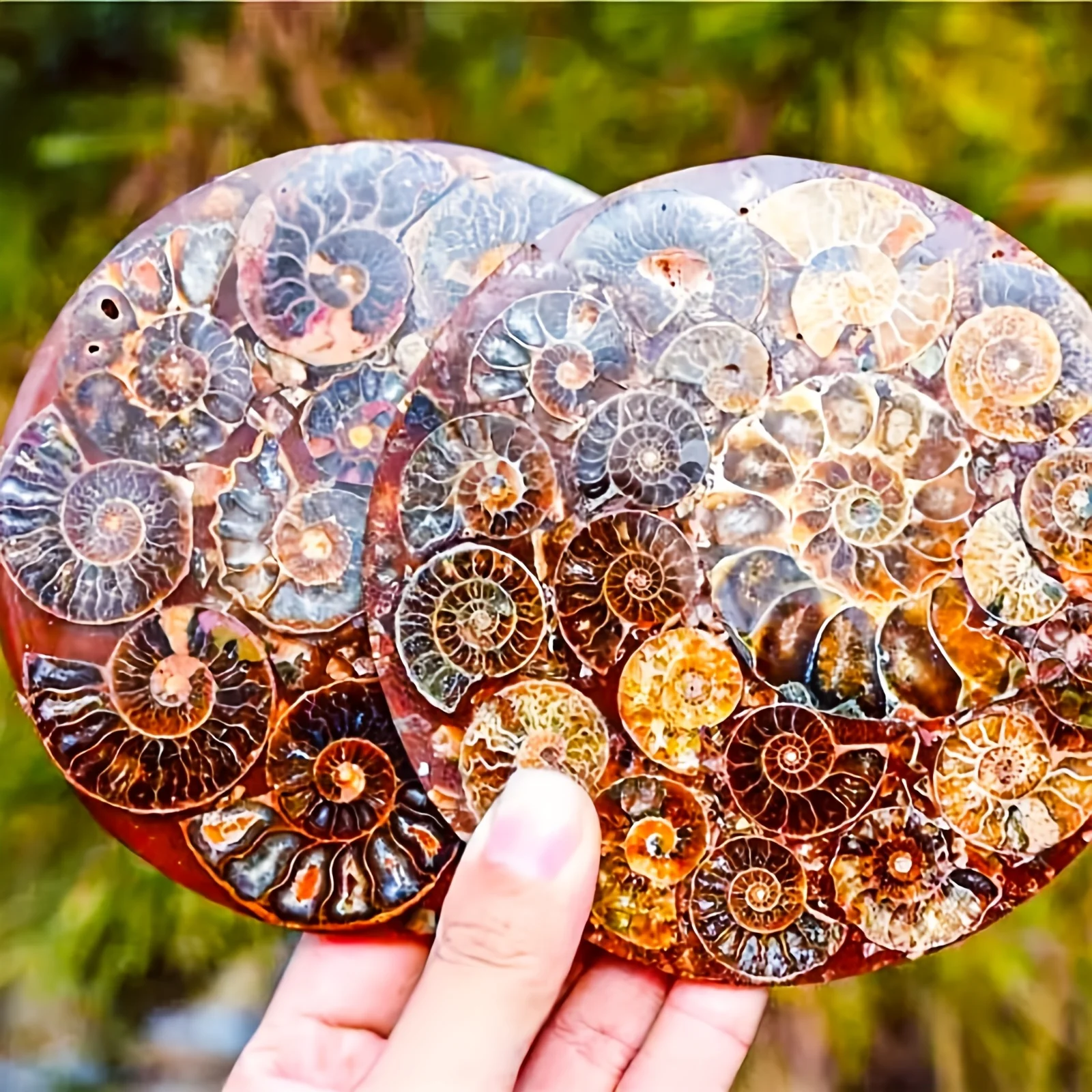 

1pc Artificial Crystal Disc-shaped Quartz Piece, Home/desktop Decor, Gifts for Craft Enthusiasts, Christmas and Thanksgiving