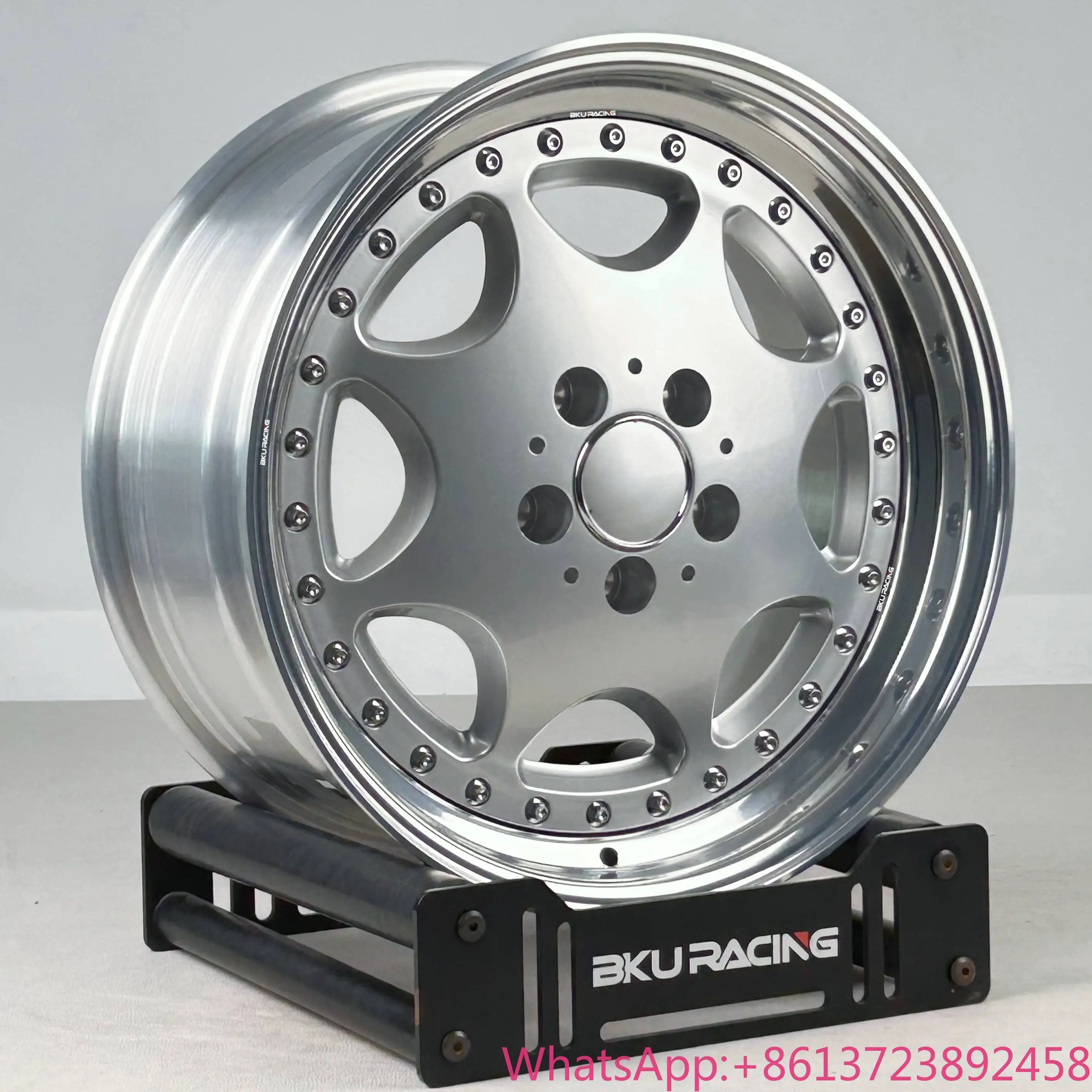 

BK Forged 2 Piece Wheels for Mercedes W124 W126 W205 W204 W211 W212 W203 R129 R107 17 18 19 Inch Rim Polished Alloy 5x112 Wheels