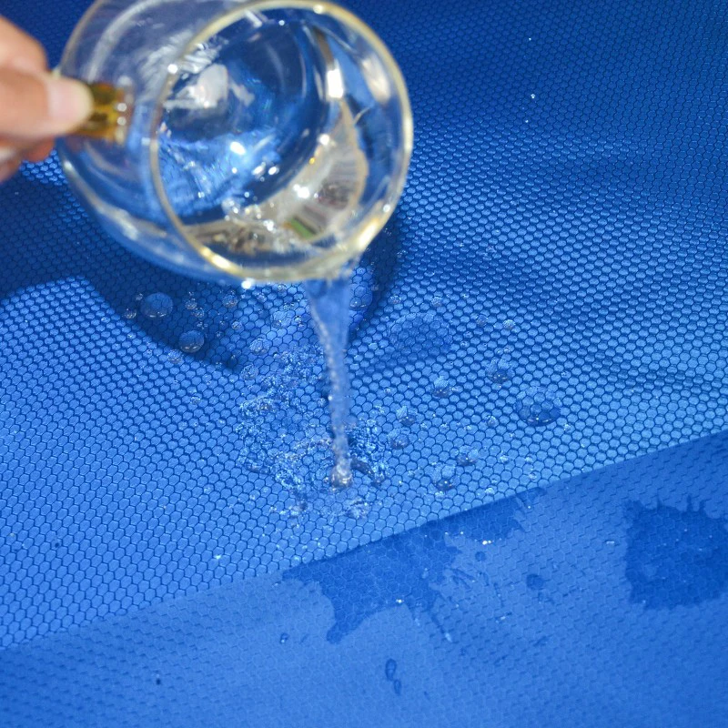 210D Honeycomb Jacquard Oxford Fabric Waterproof PU Coated Material for DIY Backpack Tent Luggage Storage Bag Durable Ripstop