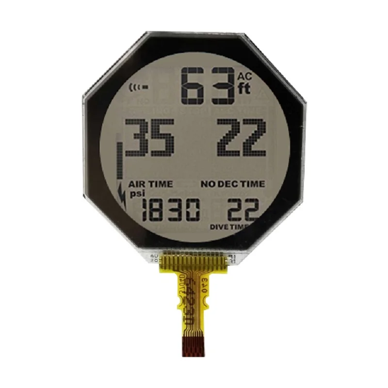 Sharp LS010B7DH05 0.96 Inch 192x192 Resolution Semi-Transparent Outdoor Smart Full-Circle Screen