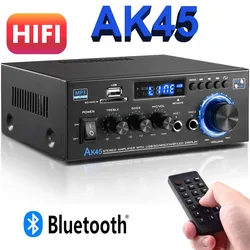 AK35 AK45 domowy wzmacniacz mocy HiFi cyfrowe wzmacniacze stereo kanał 2.0 dźwięk przestrzenny Bluetooth AMP głośnik kino domowe