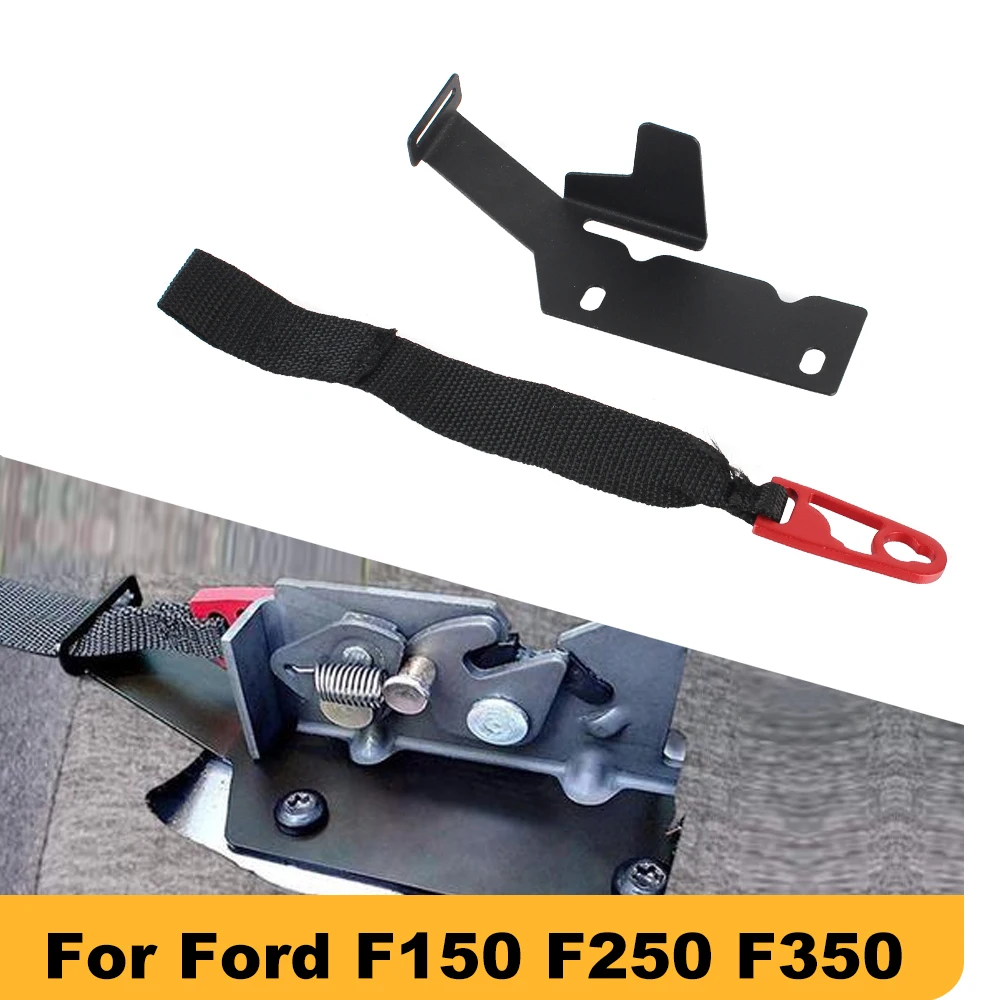 Rear Seat Quick Latch For Ford F150 F250 F350 Durable Buckle Adjustable Strap Safety Belt Buckle Car Release Belt