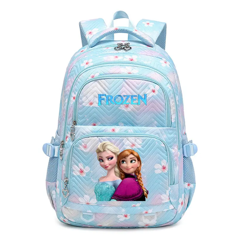 Frozen Anna Elsa Student Backpacks School Bag Waterproof Women Backpack Travel Bag Schoolbag for Teenage Girls Bookbag