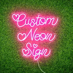 Custom Neon Sign Personalized Led Neon Sign For Business Wedding Birthday Party Wall Decoration Custom Neon Night Light