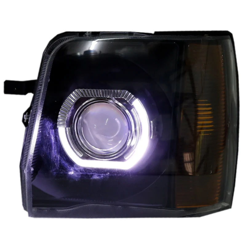 Customized Full LED Headlights For Suzuki Wagon R 7140 Bi-xenon Projector Lens Front Lamps With DRL