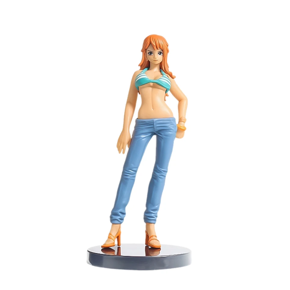6 Stück Anime One Piece Figuren Luffy Ace Solon Mei Sanji Action-Modelle PVC Desktop-Statue Ornament Sammlung Desktop-Spielzeug Geschenke – Detail 10