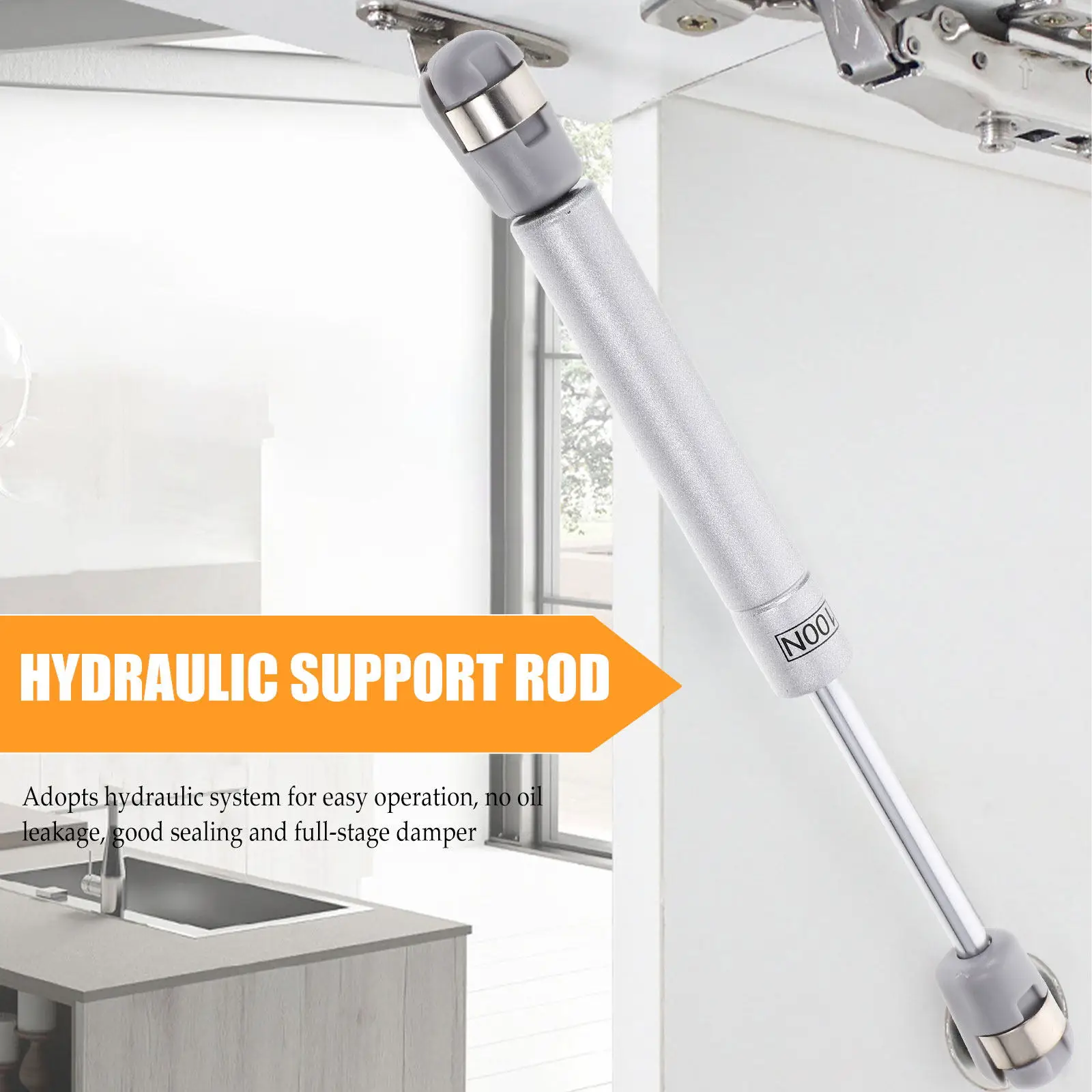 Heavy Duty Lid Support Hinges 2 Pack 8 Inch Cold Rolled Steel Lift Up Hinge for Cabinet Wardrobe Chest